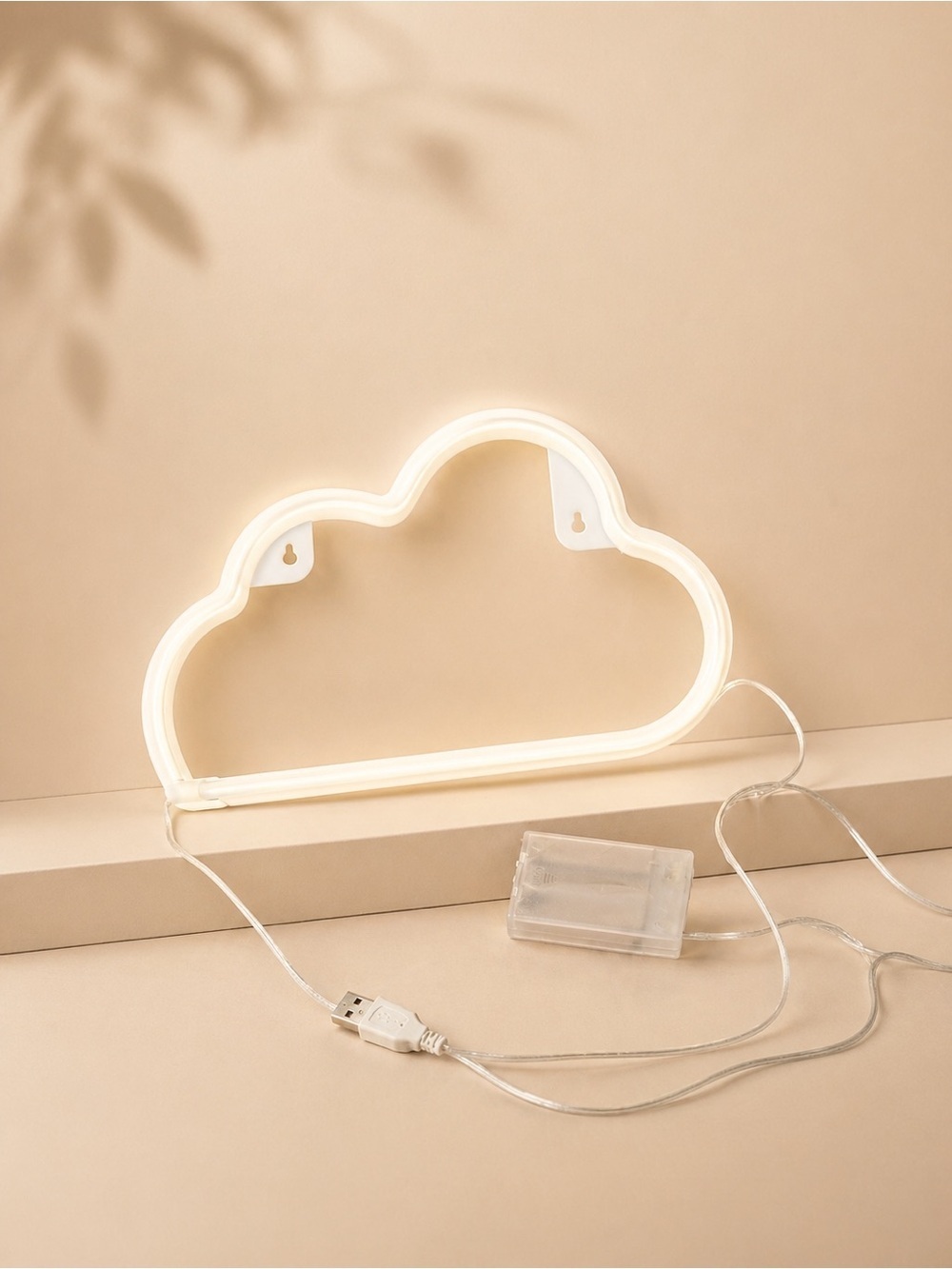 LED Cloud Neon Light USB Wall Decor Aesthetic Room Lighting